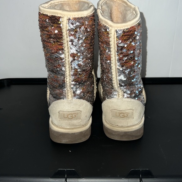 UGG Classic Short Sequin Boots - Picture 2 of 5